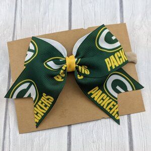 Green Bay Baby Girl Headbands, Football Headband, Baby Shower Gift